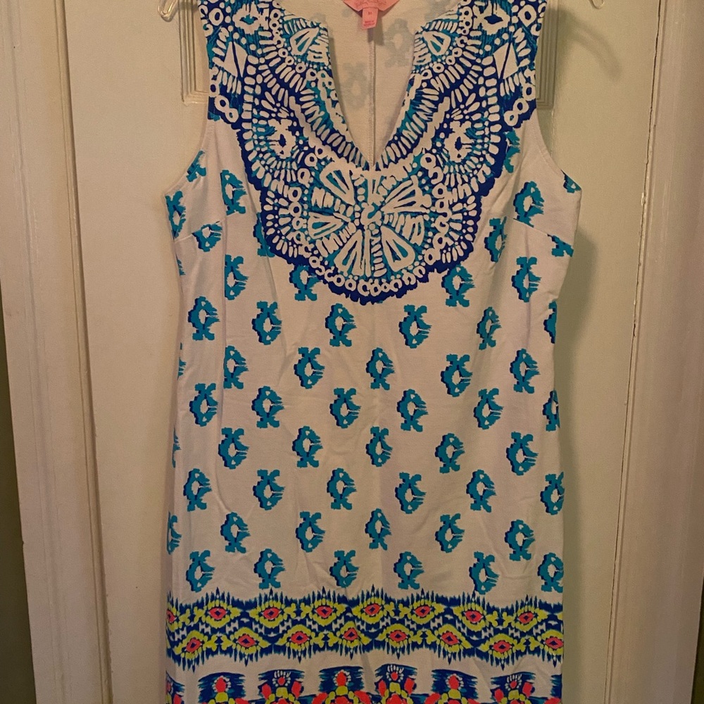 Lilly Pulitzer Harper Shift Dress: To the Sea Turtle